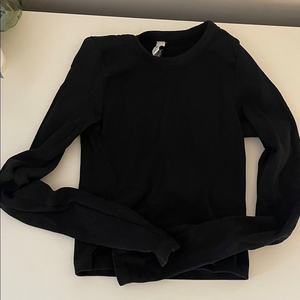 Sunday Best Black Crop Top